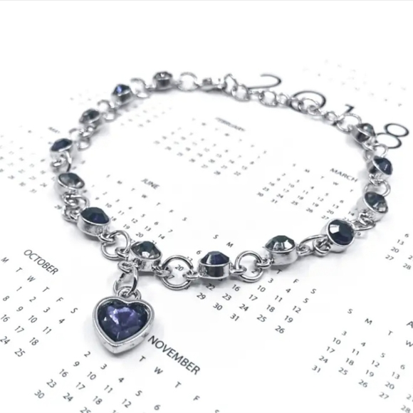 Heart of Ocean Crystal Bracelet - Picture 6 of 6